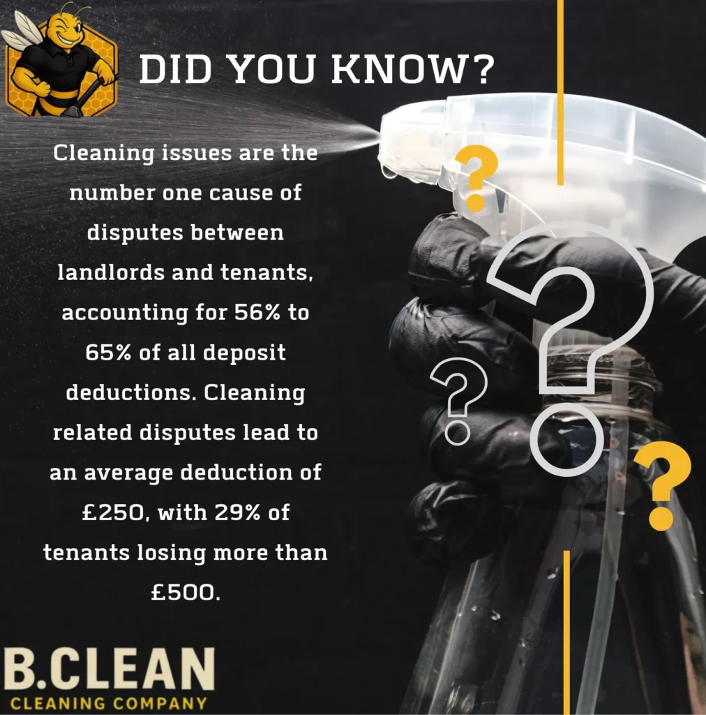B Clean Cleaning facts about End of Tenancy Cleaning in Kent